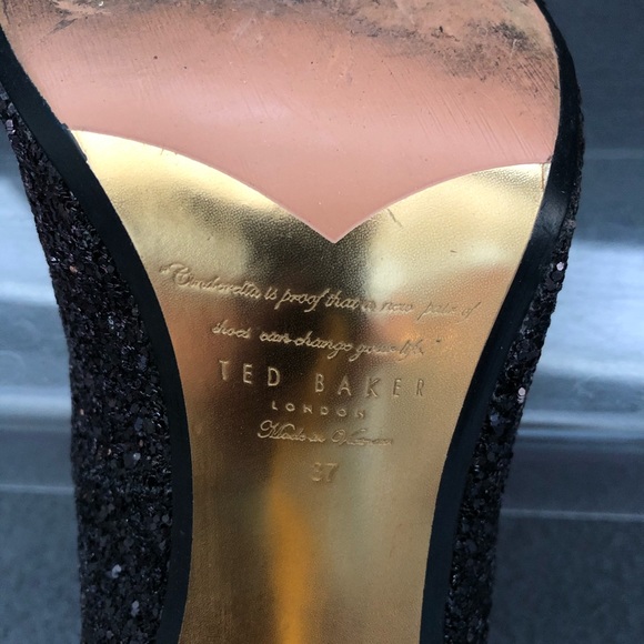 Ted Baker London Sparkle Pointed Heels Size 6 - Picture 7 of 7